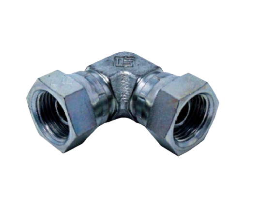 1/2" BSP Swivel Female x Swivel Female 90 Compact Elbow Adaptor