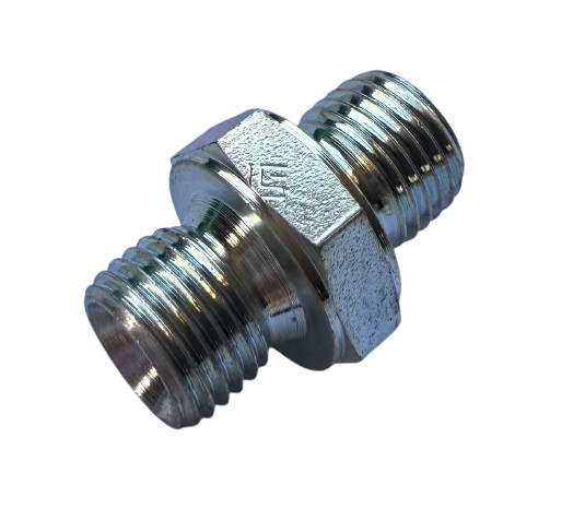 1/4" to 1/4" Hydraulic BSP Male to BSP Male Adaptor 