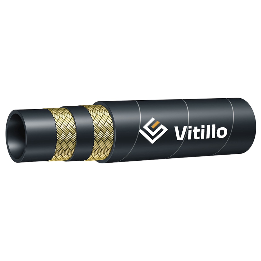 2SC- Vitillo Wire Braid Hydraulic Hose EN857 x 1"	
