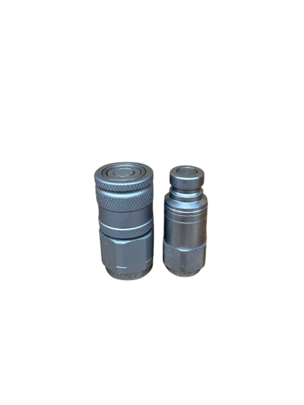 Holmbury Hydraulic Q/R FLAT FACE Coupling Set BSP 1/4" Male/Female