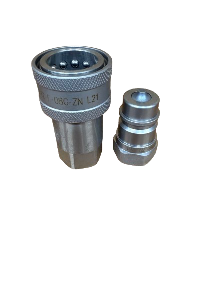 Holmbury Hydraulic Quick Release ISO A Coupling Set BSP 1/2" Male/Female