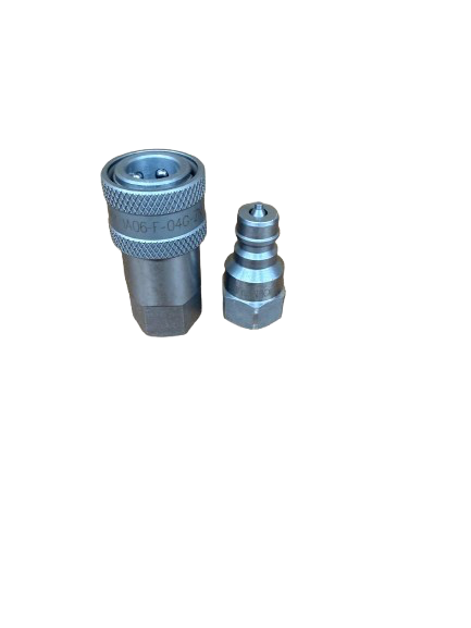 Holmbury Hydraulic Quick Release ISO A Coupling Set BSP 1/4" Male/Female