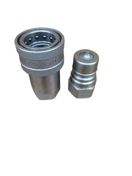 Holmbury Hydraulic Quick Release ISO A Coupling Set BSP 3/4" Male/Female