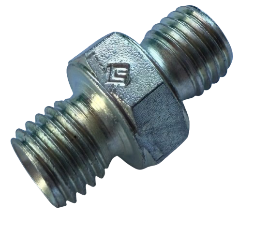 METRIC M12 to M12 Hydraulic Male to Metric Male Adaptor 