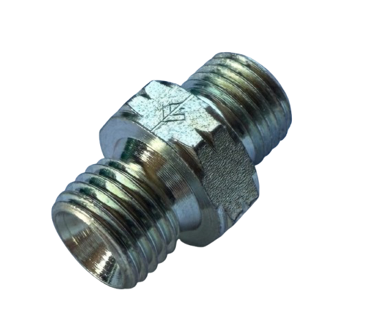 METRIC M14 to M14 Hydraulic Male to Metric Male Adaptor