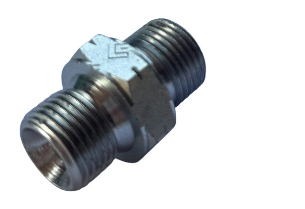 METRIC M18 to M18 Hydraulic Male to Metric Male Adaptor
