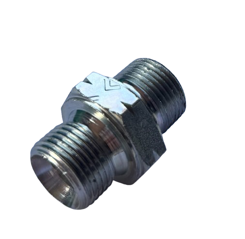 METRIC M20 to M20 Hydraulic Male to Metric Male Adaptor